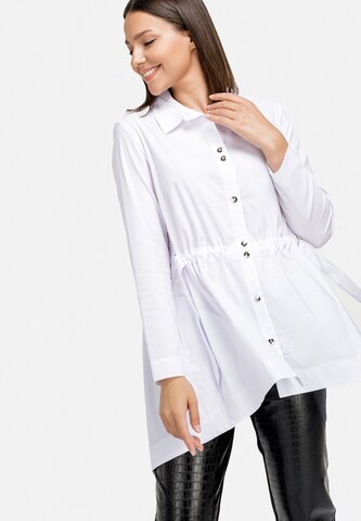 HELMIDGE Blouse in Wit: voorkant