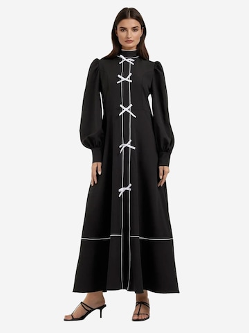 Hiccup - Vestido em preto: frente