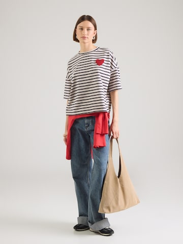 T-shirt 'Pa44loma' Hailys en blanc