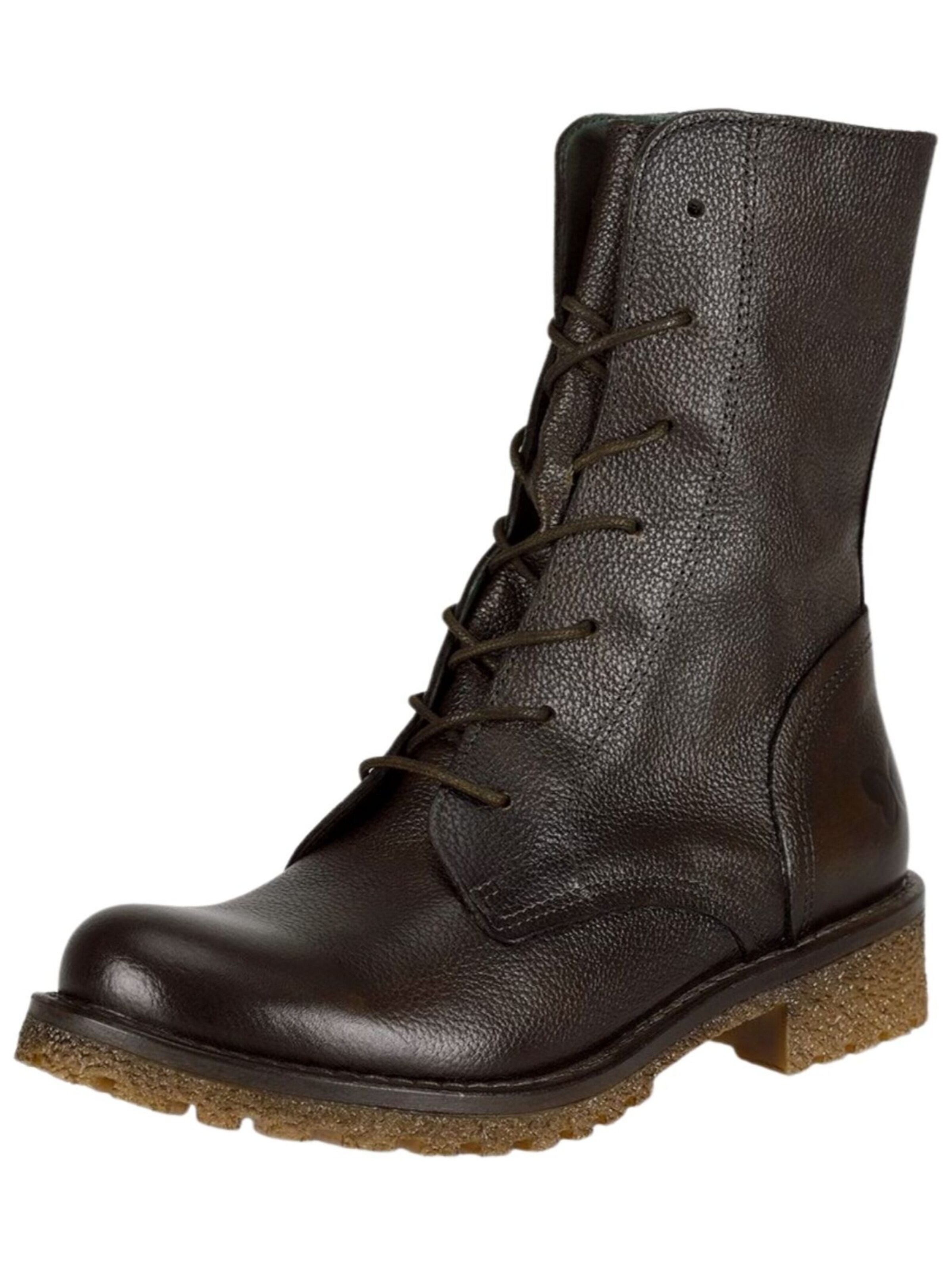 FELMINI Veterlaarsjes 'CASTER' in Zwart: voorkant