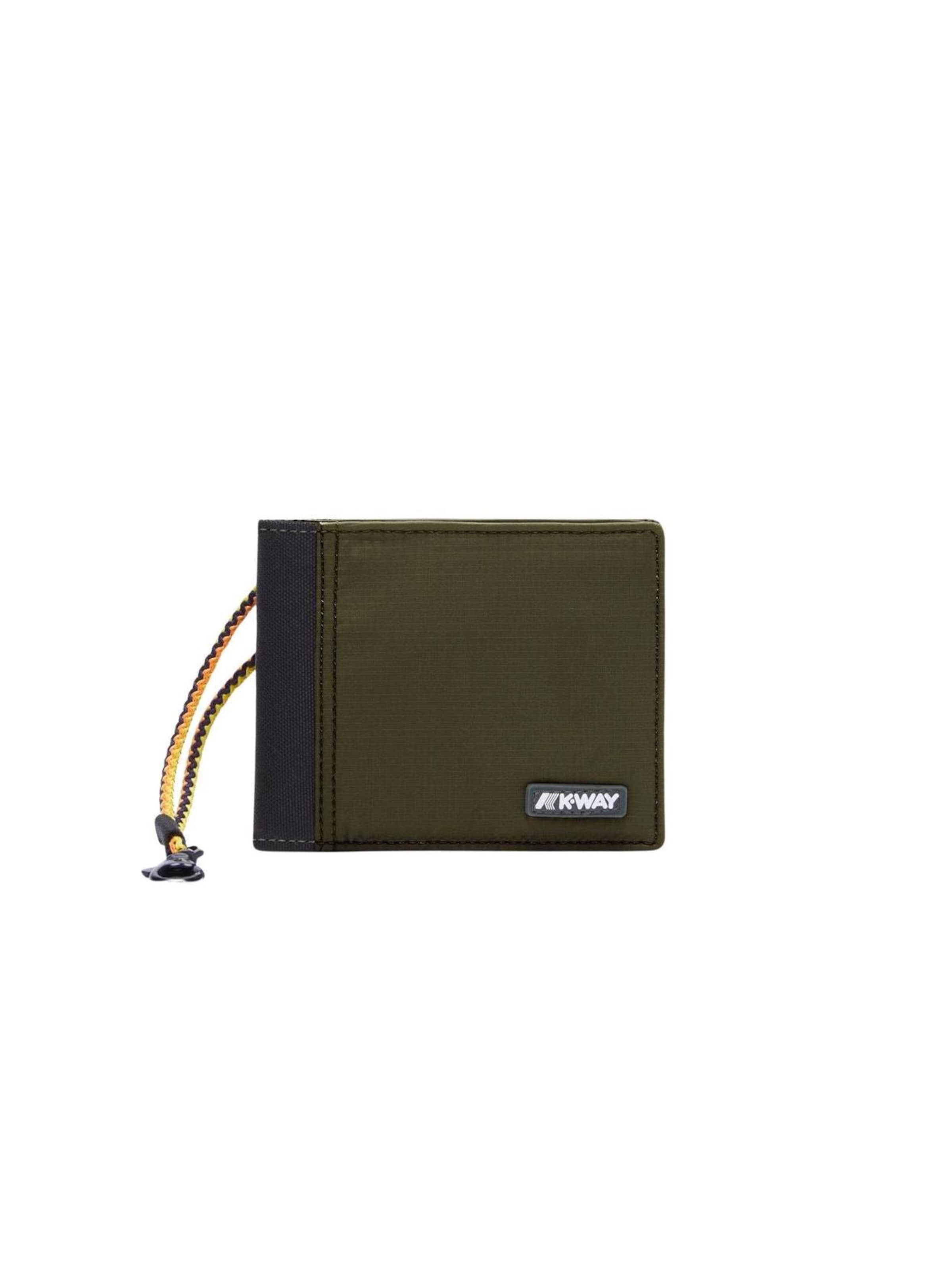 K-Way Wallet 'LESCHELLE' in Green: front