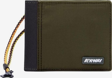 K-Way Portemonnaie 'LESCHELLE' in Grün: Vorderseite