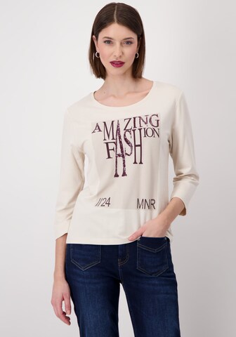 monari Shirt in Beige: Vorderseite