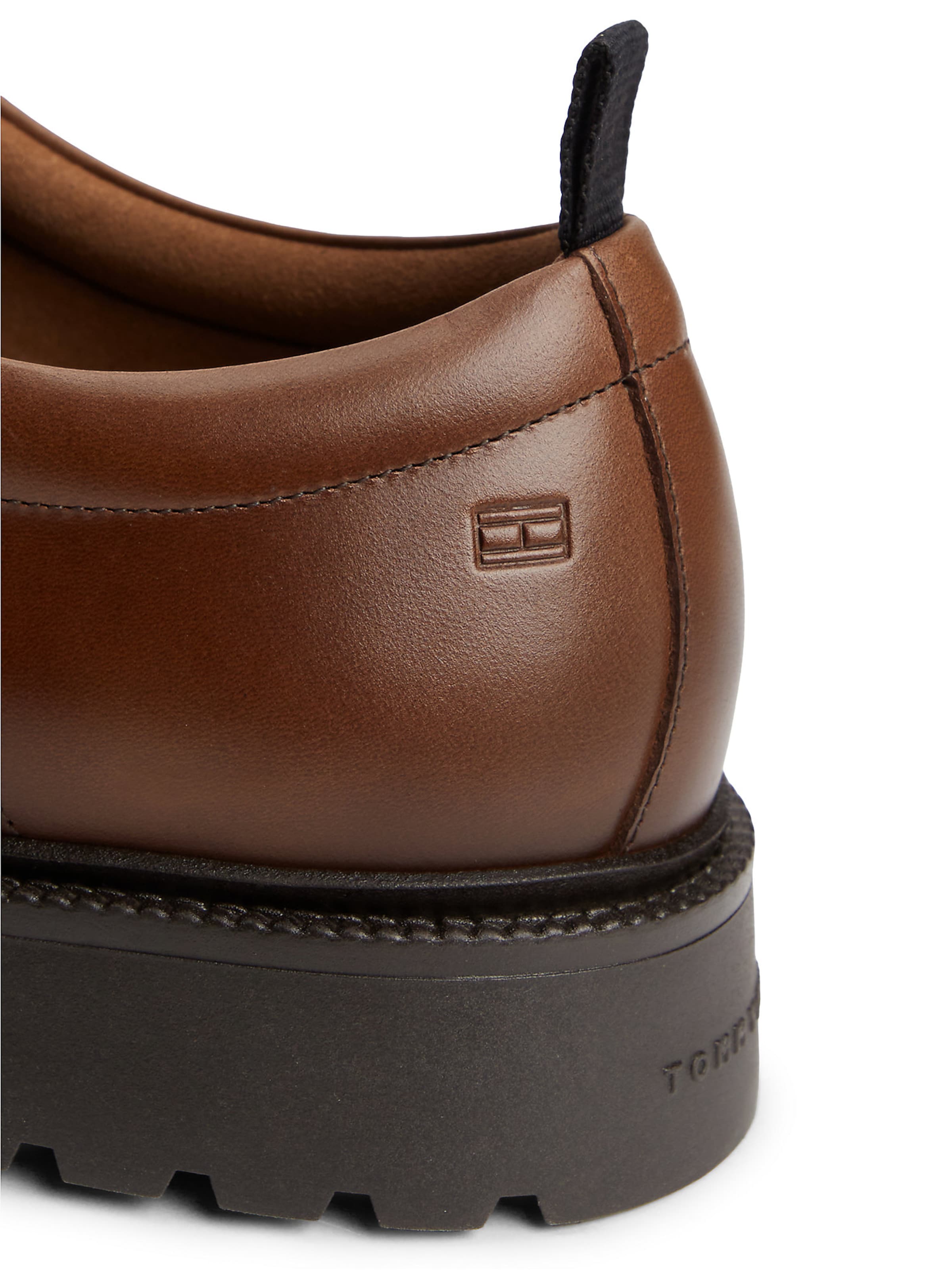 Chaussure à lacets TOMMY HILFIGER en marron