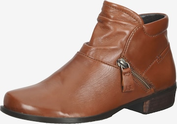 JOSEF SEIBEL Ankle Boots 'Mira 10' in Brown: front