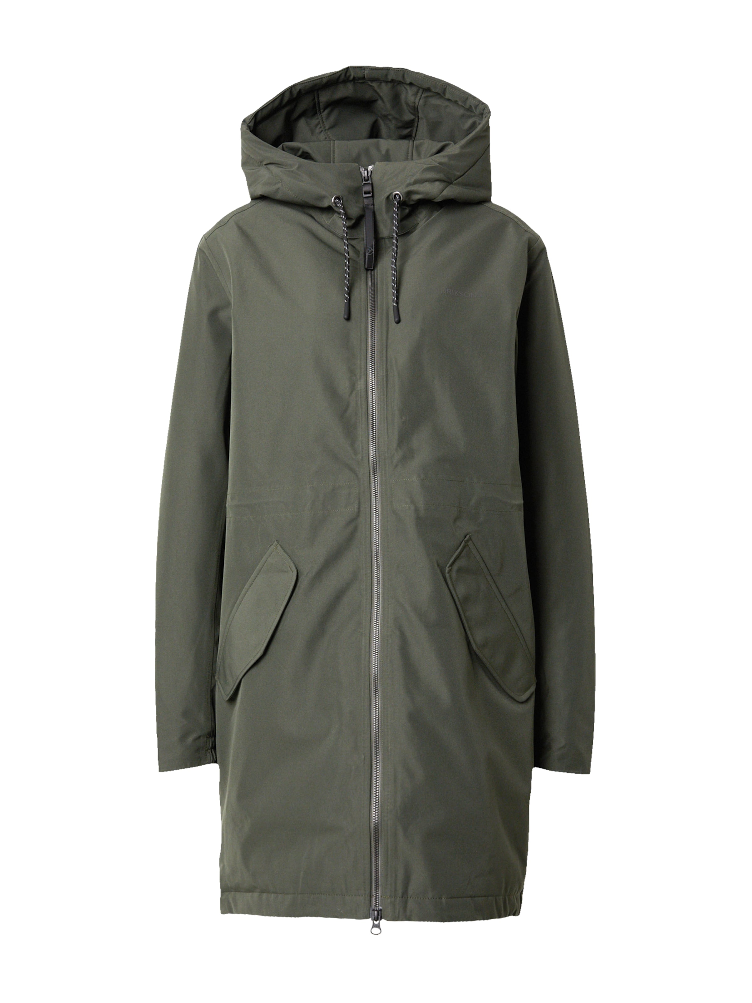 Cappotto funzionale 'Marta-Lisa' di Didriksons in verde: frontale