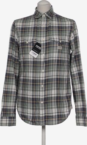 DENIM & SUPPLY Ralph Lauren Button Up Shirt in S in Green: front