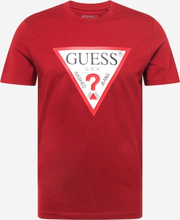 GUESS Футболка в Красный: спереди