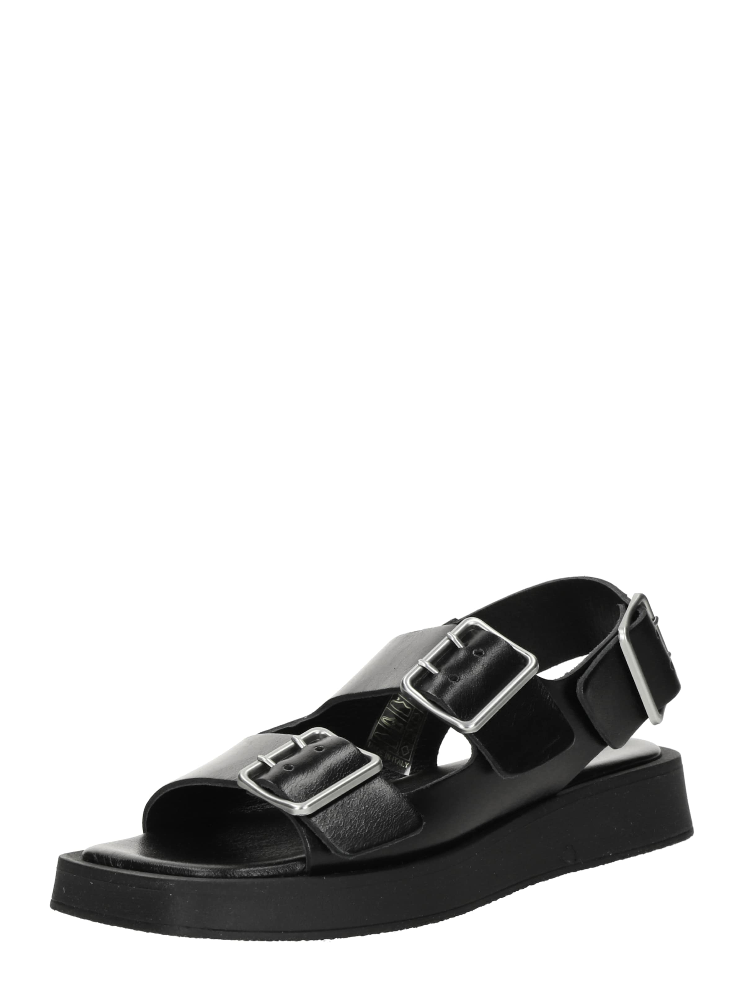 melns Copenhagen Studios Sandales: no priekšpuses