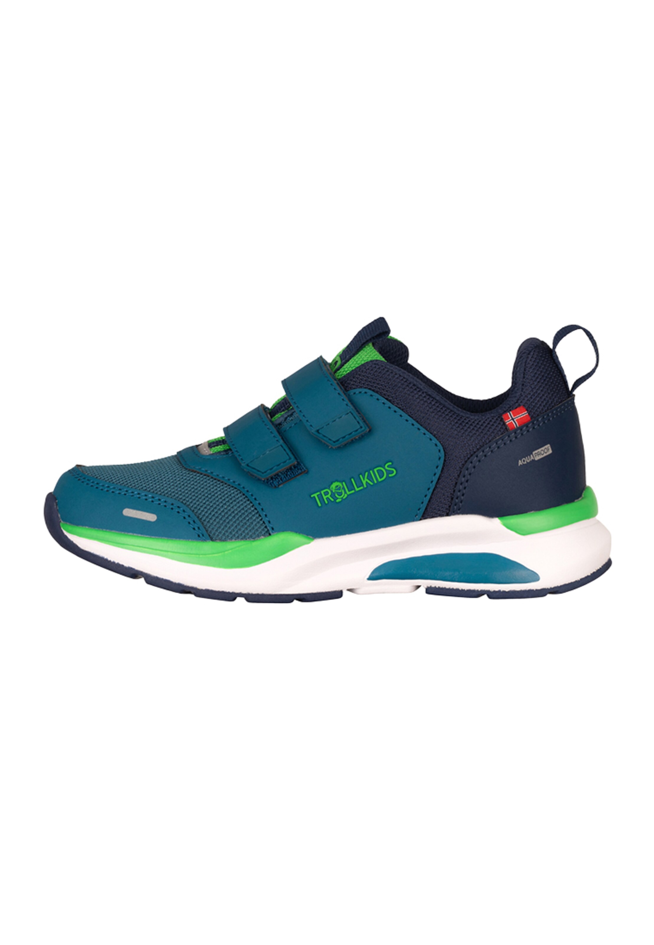 Scarpa bassa 'Flekkefjord Hiker' di TROLLKIDS in blu