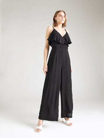 VILA - Jumpsuit en negro: frente