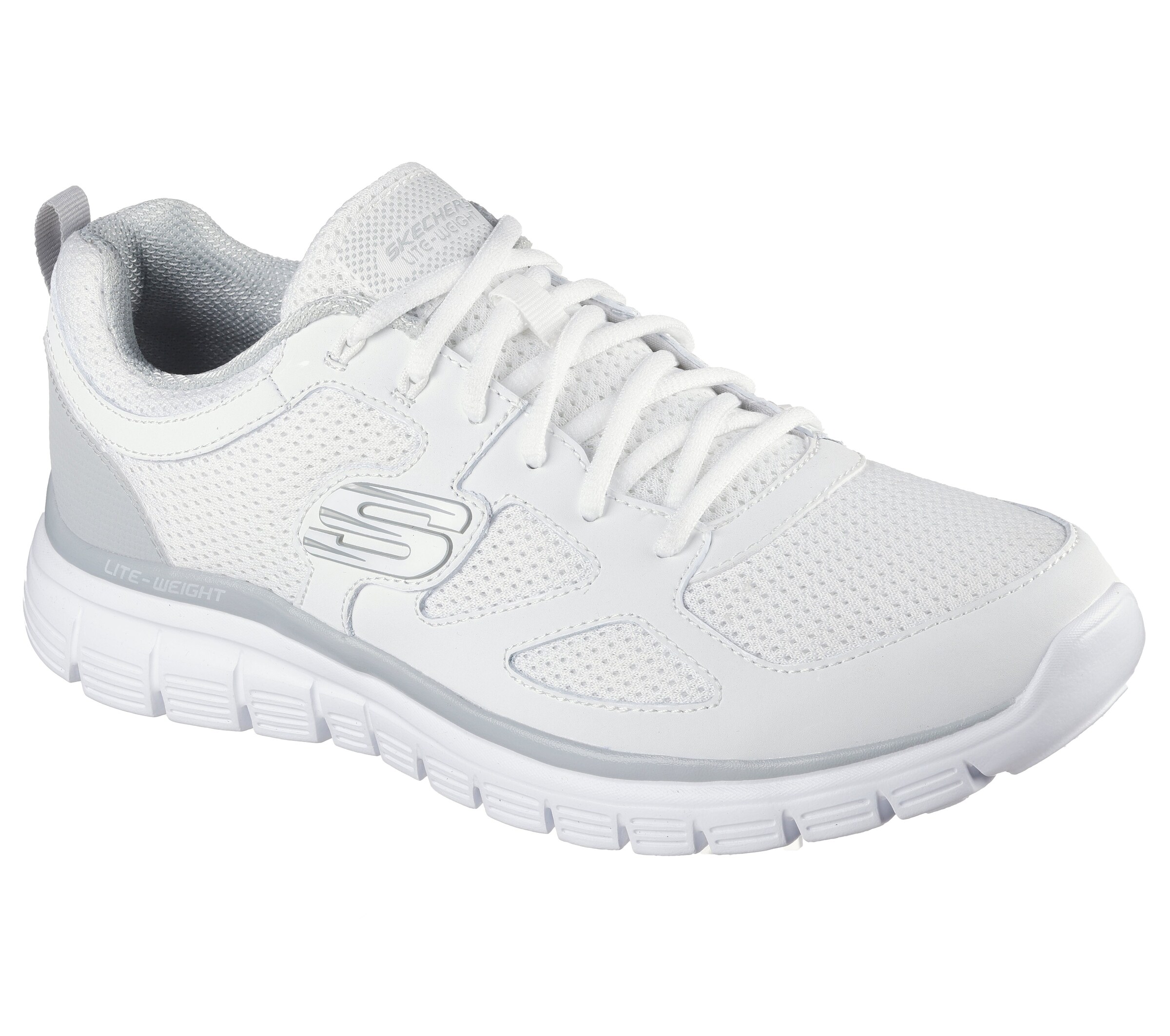 SKECHERS Sneakers in Light grey / White, Item view