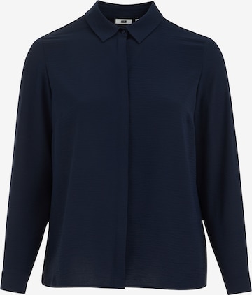 Camicia da donna di WE Fashion in blu: frontale