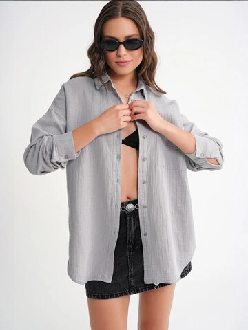 Camicia da donna di MixRay in grigio