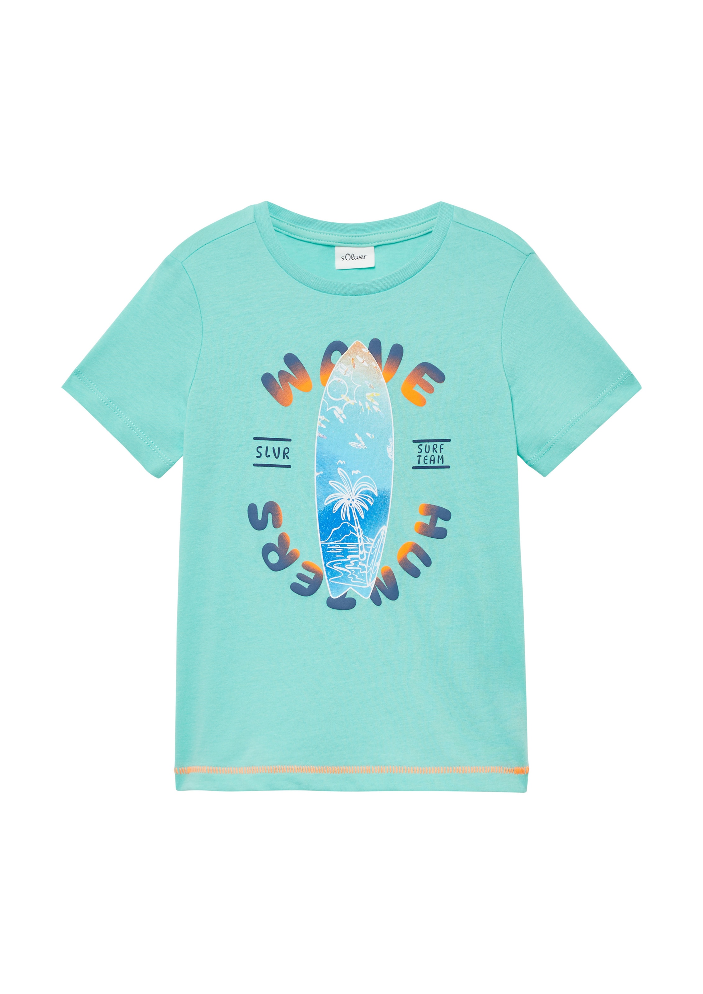 T-Shirt s.Oliver en bleu : devant