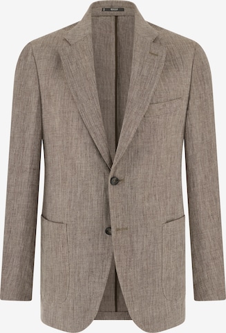 Veste de costume Boggi Milano en marron : devant