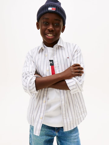 TOMMY HILFIGER Regular Fit Hemd in Weiß: Vorderseite