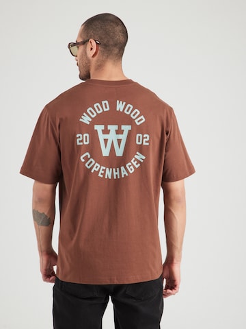 WOOD WOOD Shirt 'Asa seal' in Brown