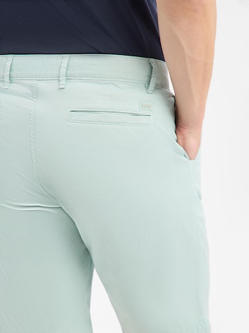 Regular Pantalon chino 'Chino Slim' BOSS en vert