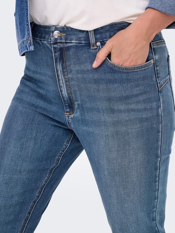 ONLY Carmakoma Skinny Jeans 'CARApril' i blå