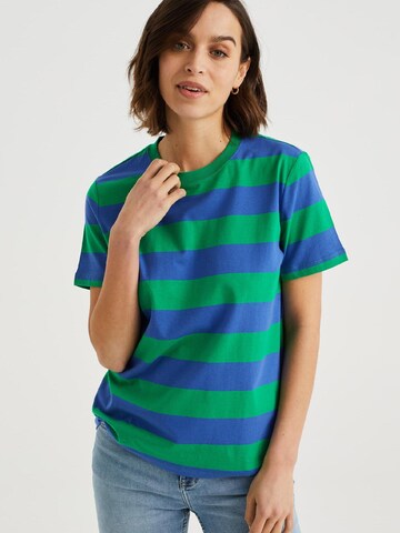 WE Fashion T-Shirt in Blau: predná strana