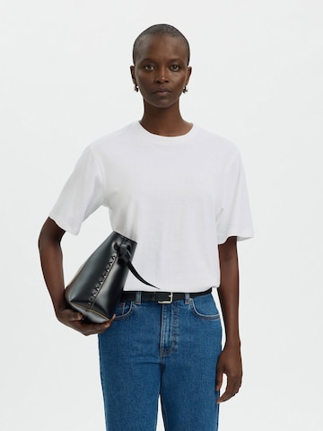 SELECTED Shirt in White: front