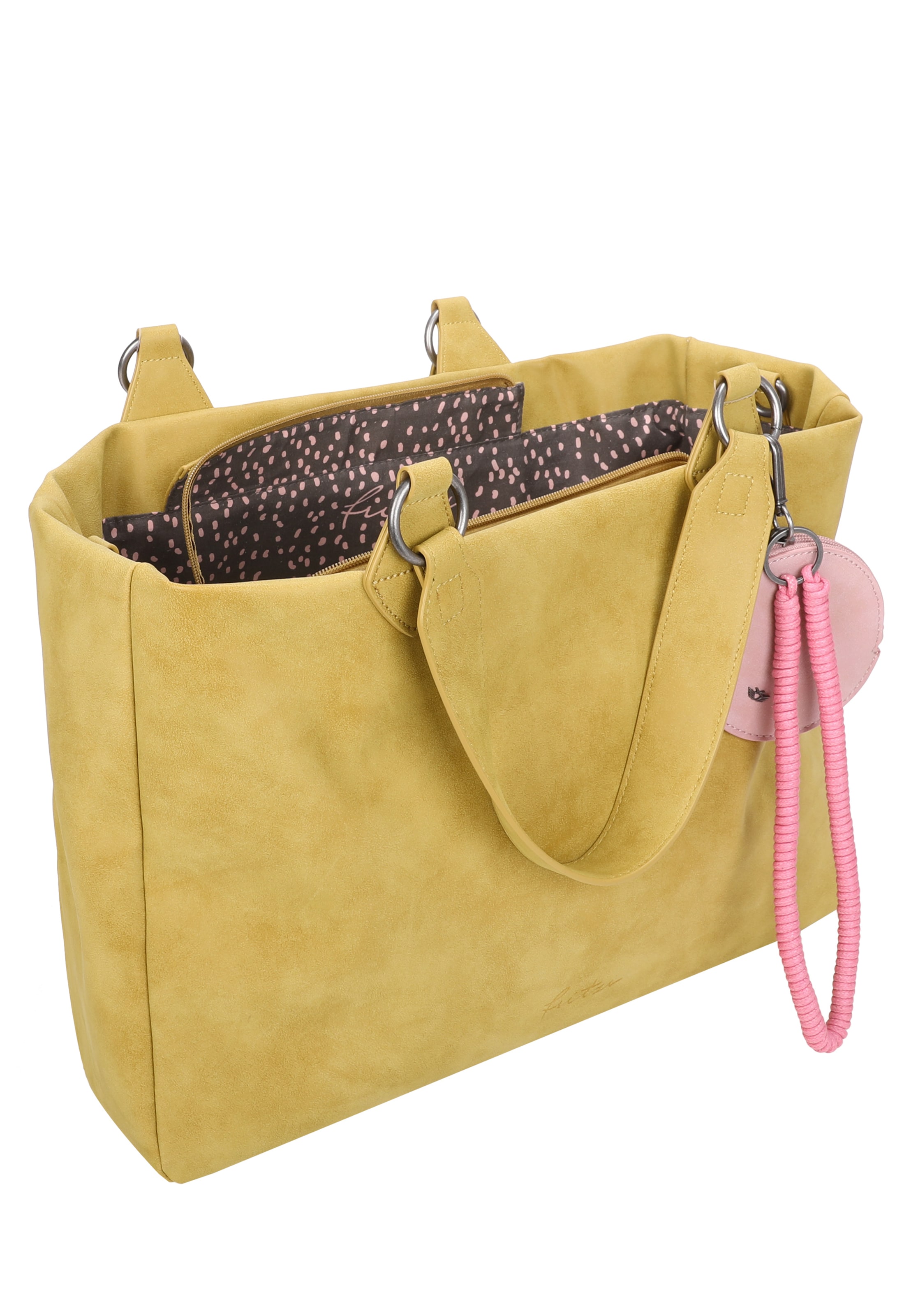 Fritzi aus Preußen Shopper 'Izzy  Vintage' in Yellow