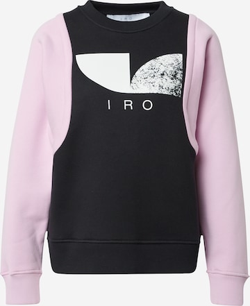 IRO Sweatshirt 'LUSSAY' i sort: forside