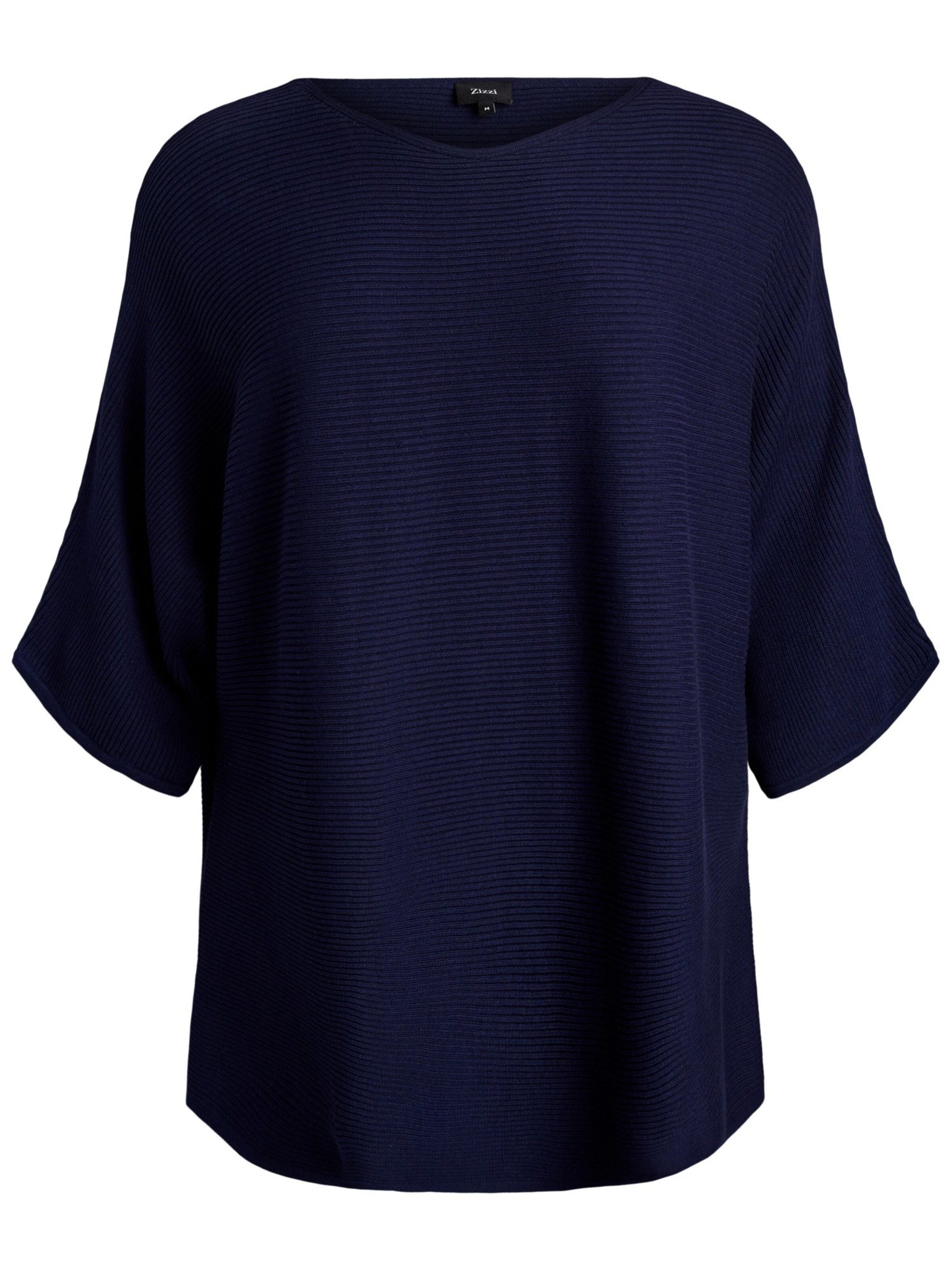 Zizzi Свитер 'Melsa' в Синий: спереди