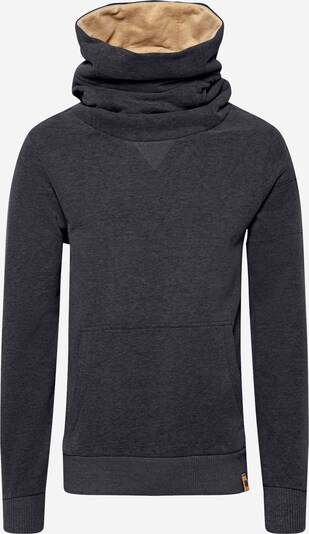 Fli Papigu Hoodie 'Wat ne Pflaume' in anthrazit, Produktansicht