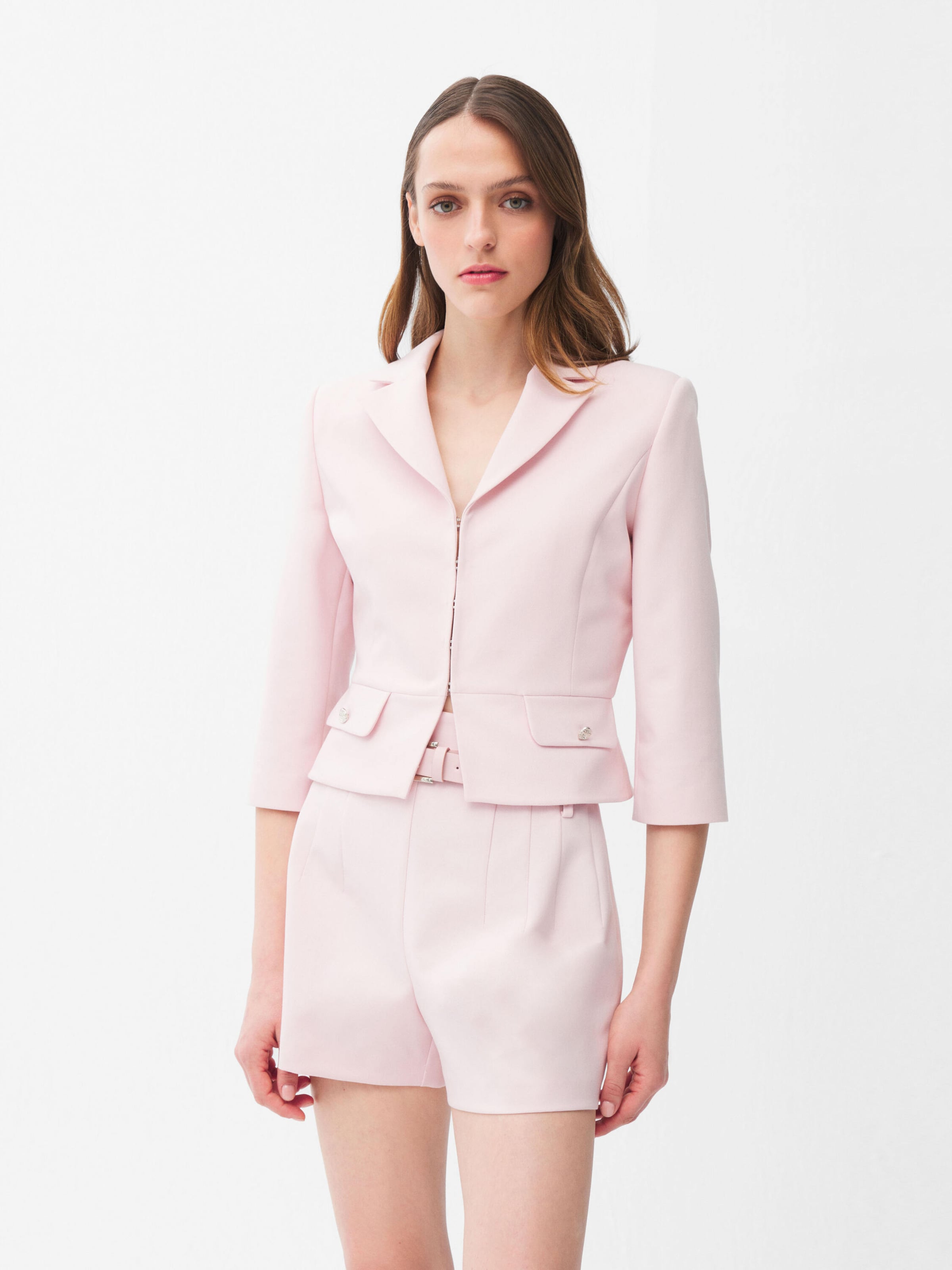 adl Blazers in Roze: voorkant