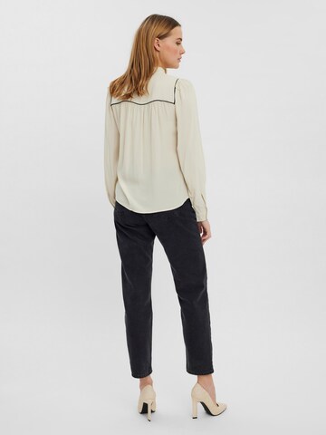 VERO MODA Blouse 'Asther' in Beige