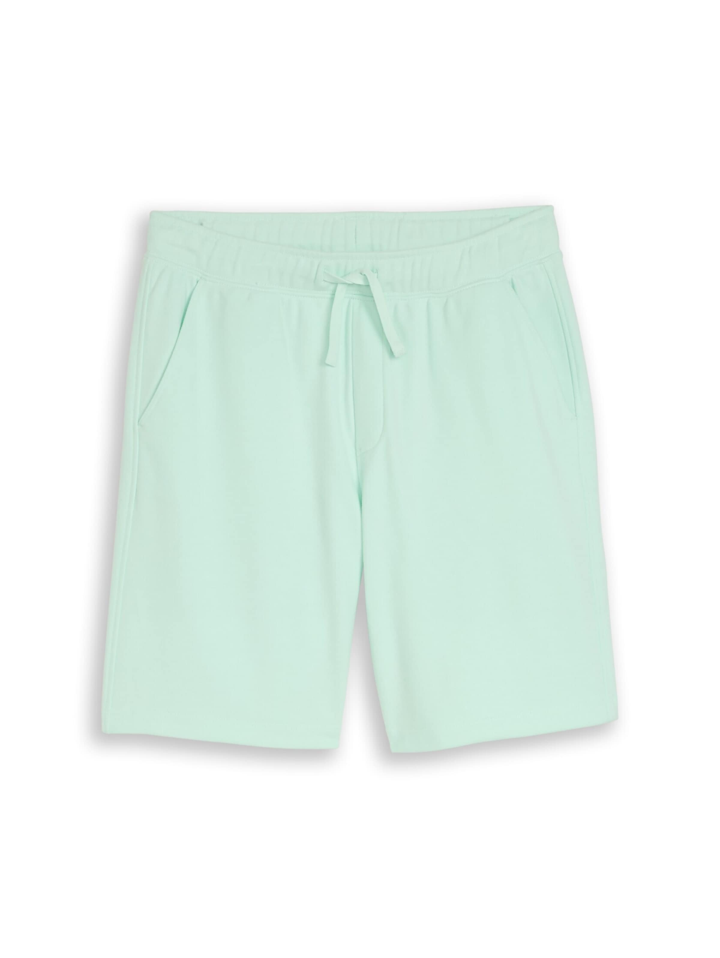 TOM TAILOR Loosefit Broek in Groen: voorkant