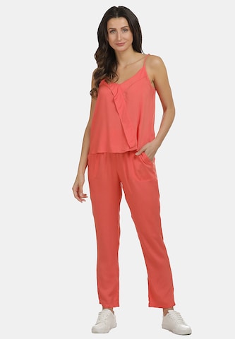 Usha Regular Pants in Orange