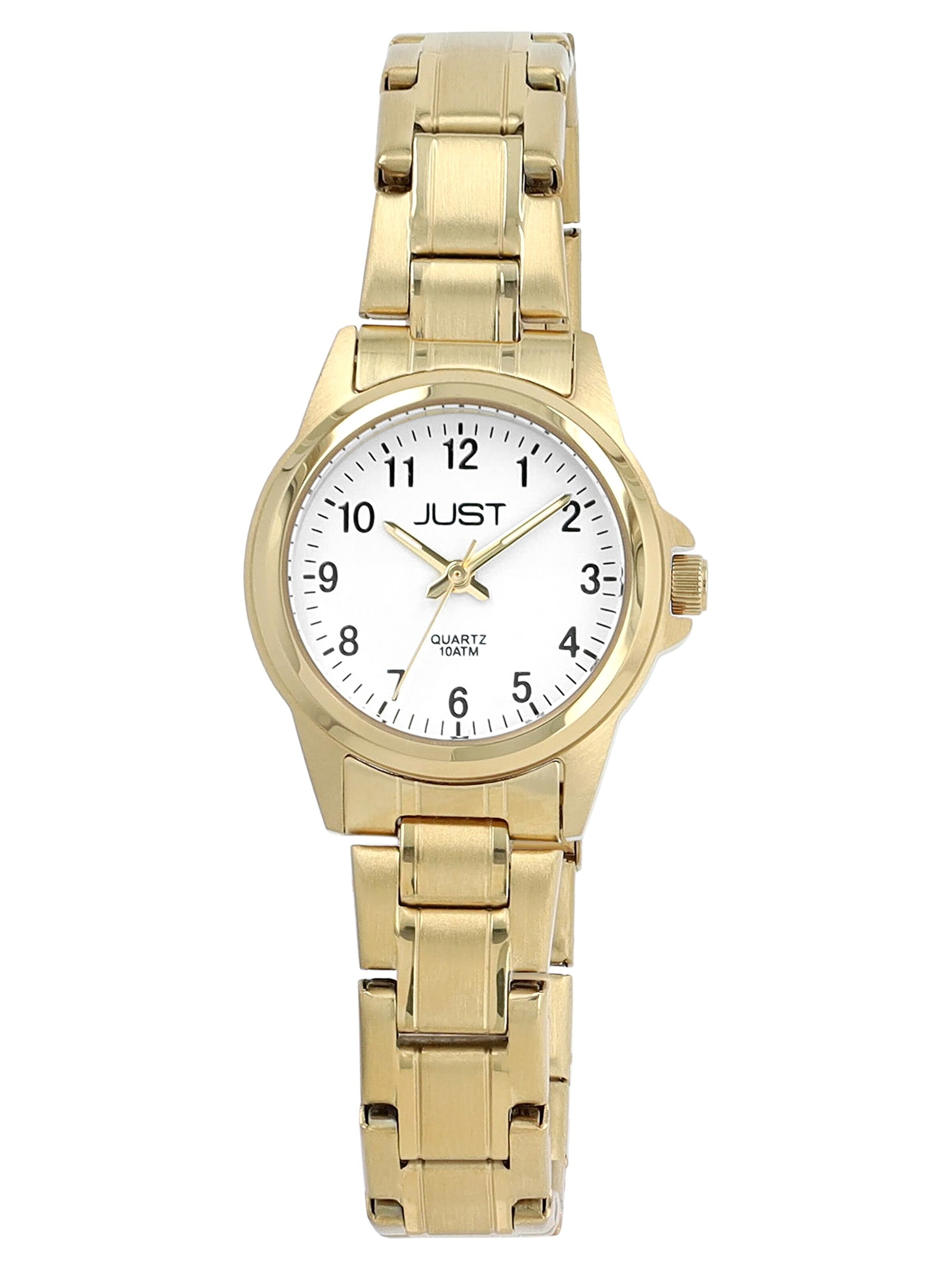 JUST Analoguhr 'Estia, 10 ATM'‌‌‌‌‌‌‌‌‌‌ in Gold: Vorderseite