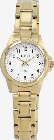 JUST Analog Watch 'Estia, 10 ATM' in Gold: front