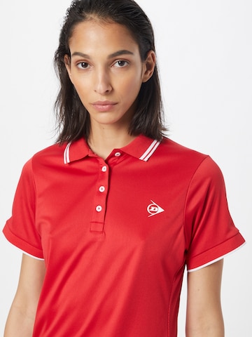 DUNLOP Performance Shirt in Red