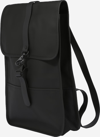 RAINS Backpack in Black: front