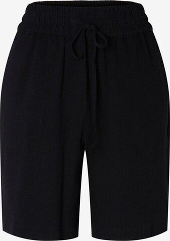 Pantalon SELECTED FEMME en noir : devant