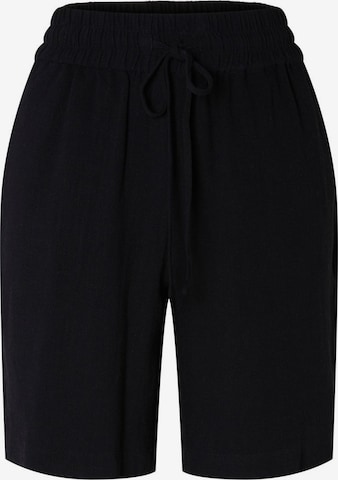 Pantalon SELECTED FEMME en noir : devant