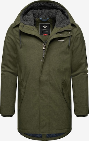 Ragwear Performance Jacket 'Mr Smithem' in Green: front