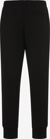 BOSS Green Tapered Pants 'Hadiko' in Black