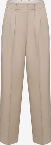 Effilé Pantalon ESPRIT en beige : devant