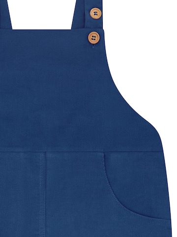 loud + proud Regular Latzhose in Blau