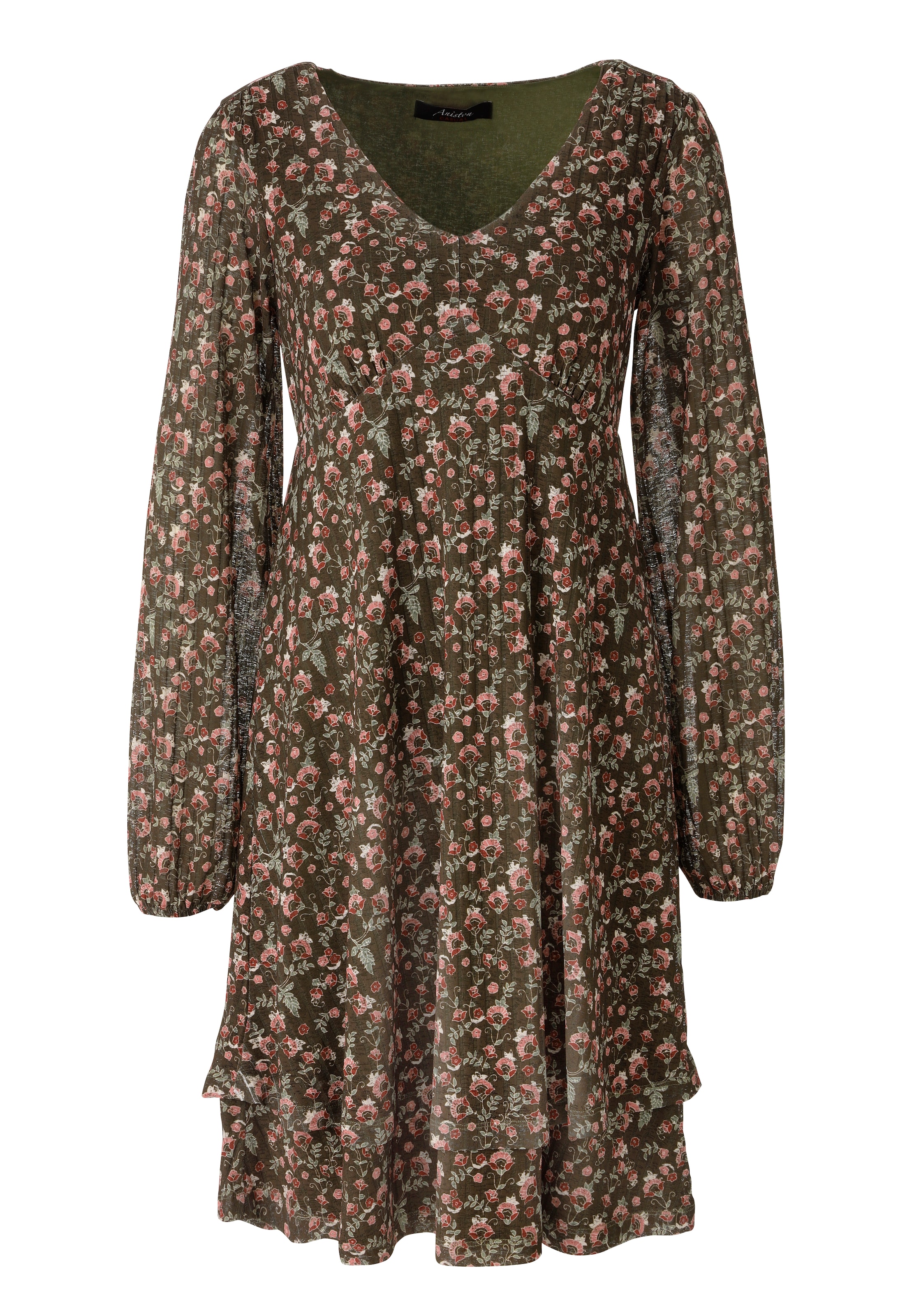 Aniston CASUAL Kleid in Grün: Vorderseite