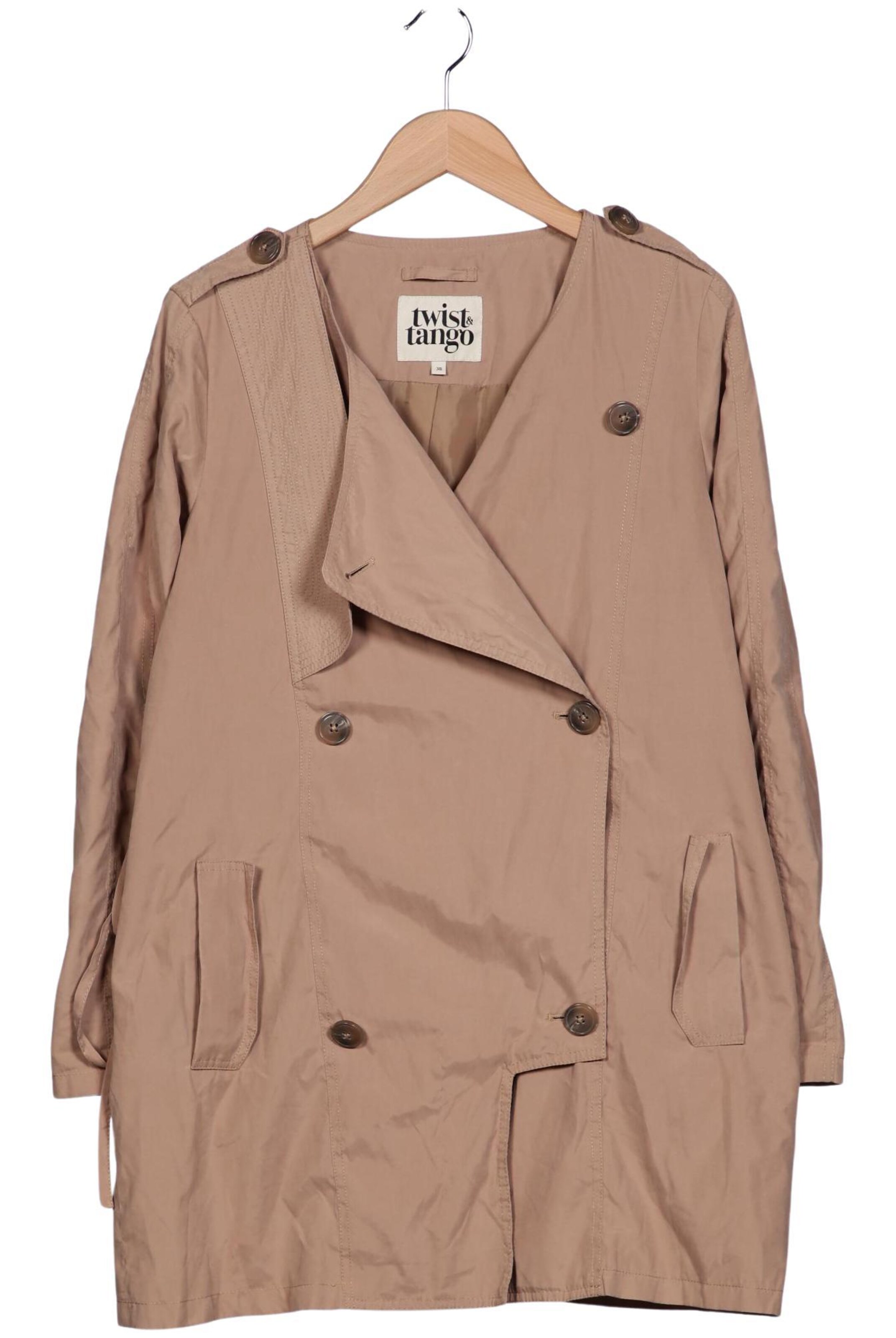 Twist & Tango Jacket & Coat in M in Beige: front