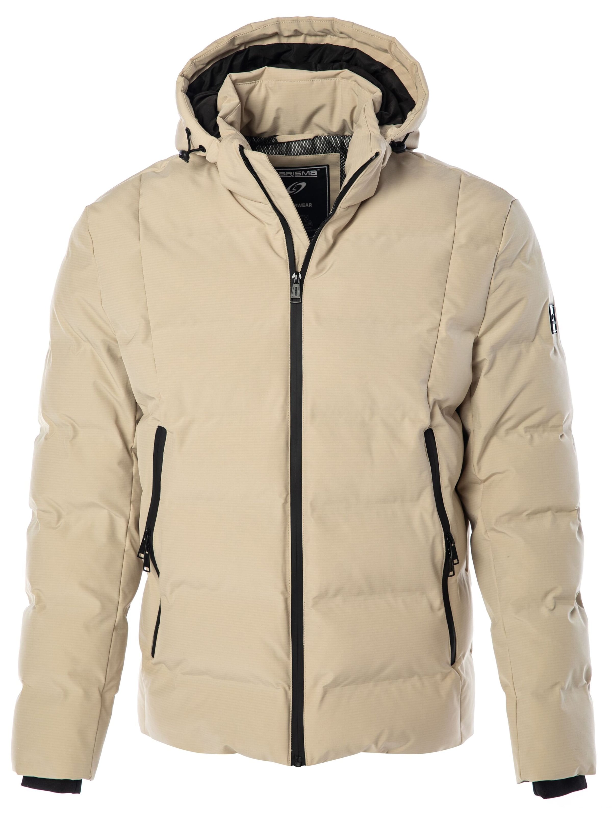 CARISMA Winterjas in Beige: voorkant