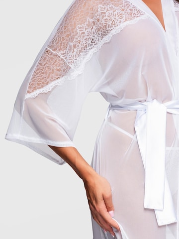 Ombre - Bata para casa en blanco
