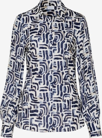 DESOTO Blouse 'Pia' in Blauw: voorkant