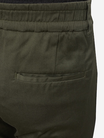 DRYKORN Regular Pleat-Front Pants 'CHASY' in Green